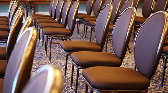 Business Meeting Room Setup