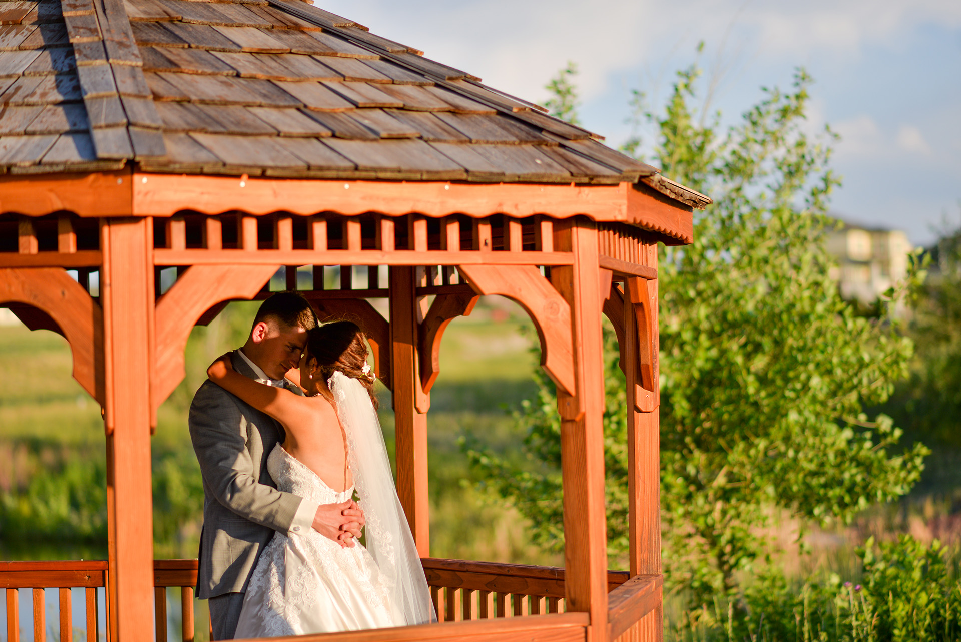 Blackstone Black Bear - Outdoor Bride and Groom