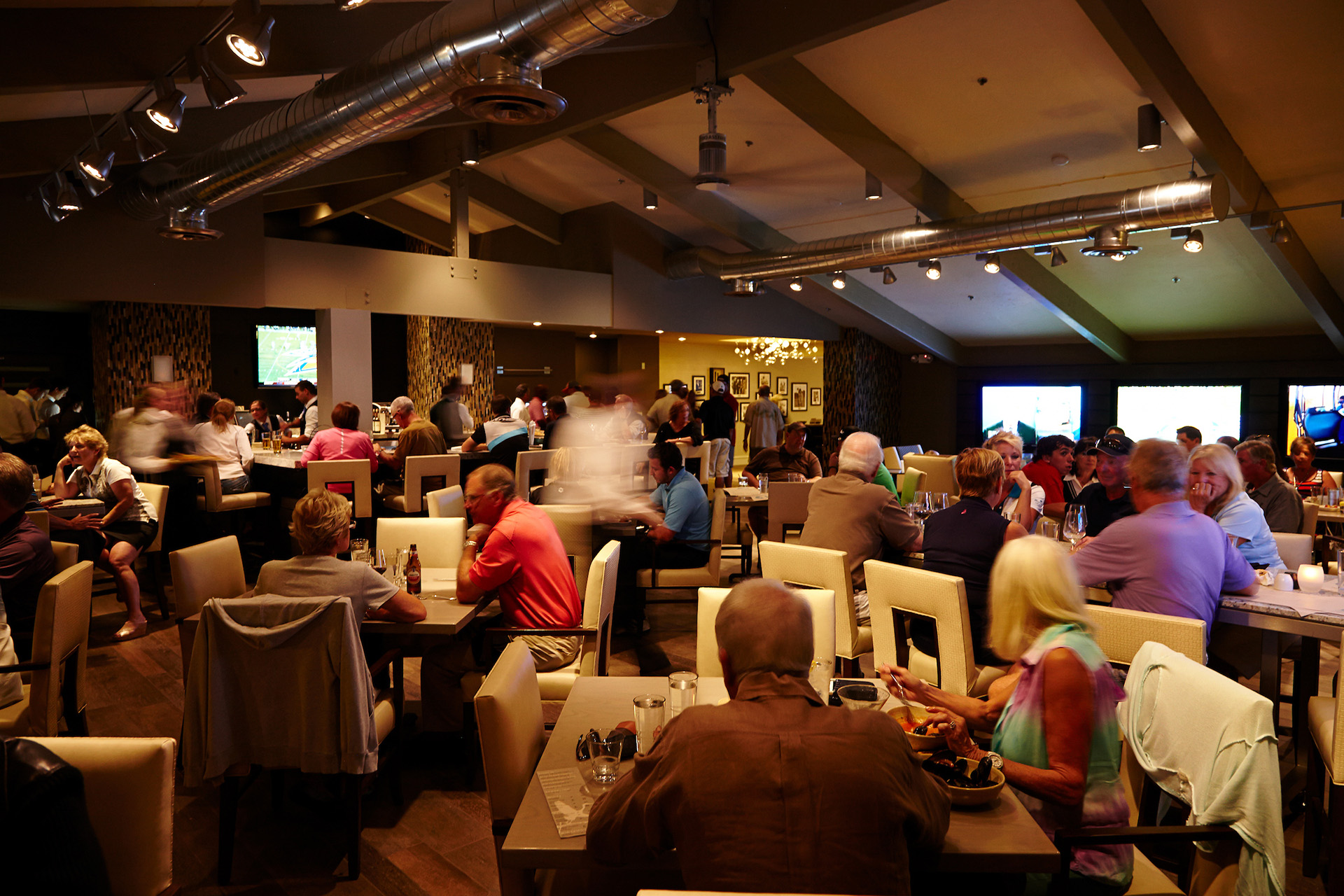 Morgan Run Club & Resort - Members in the Grill