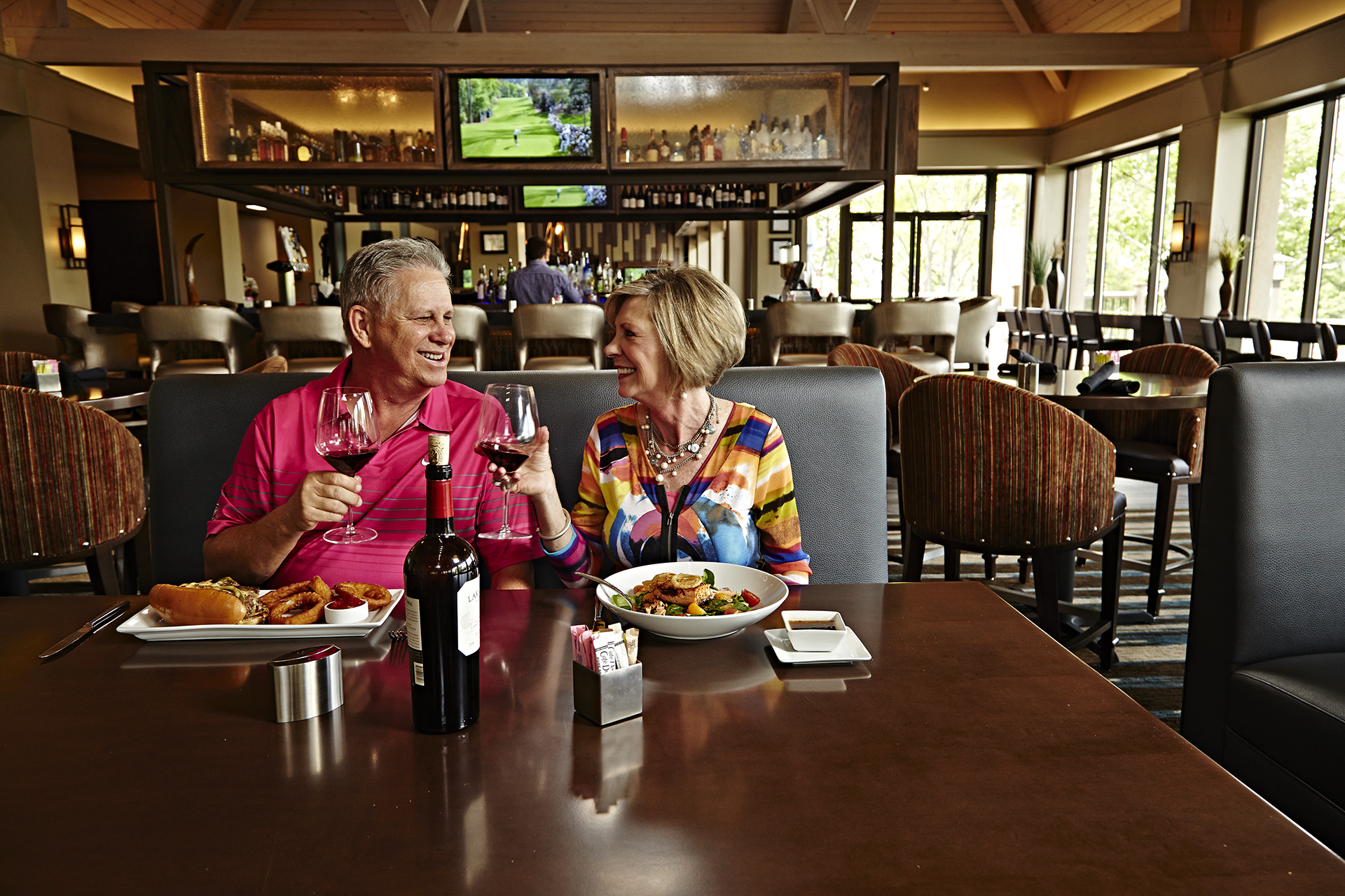 The Clubs of Prestonwood - Couple Dining