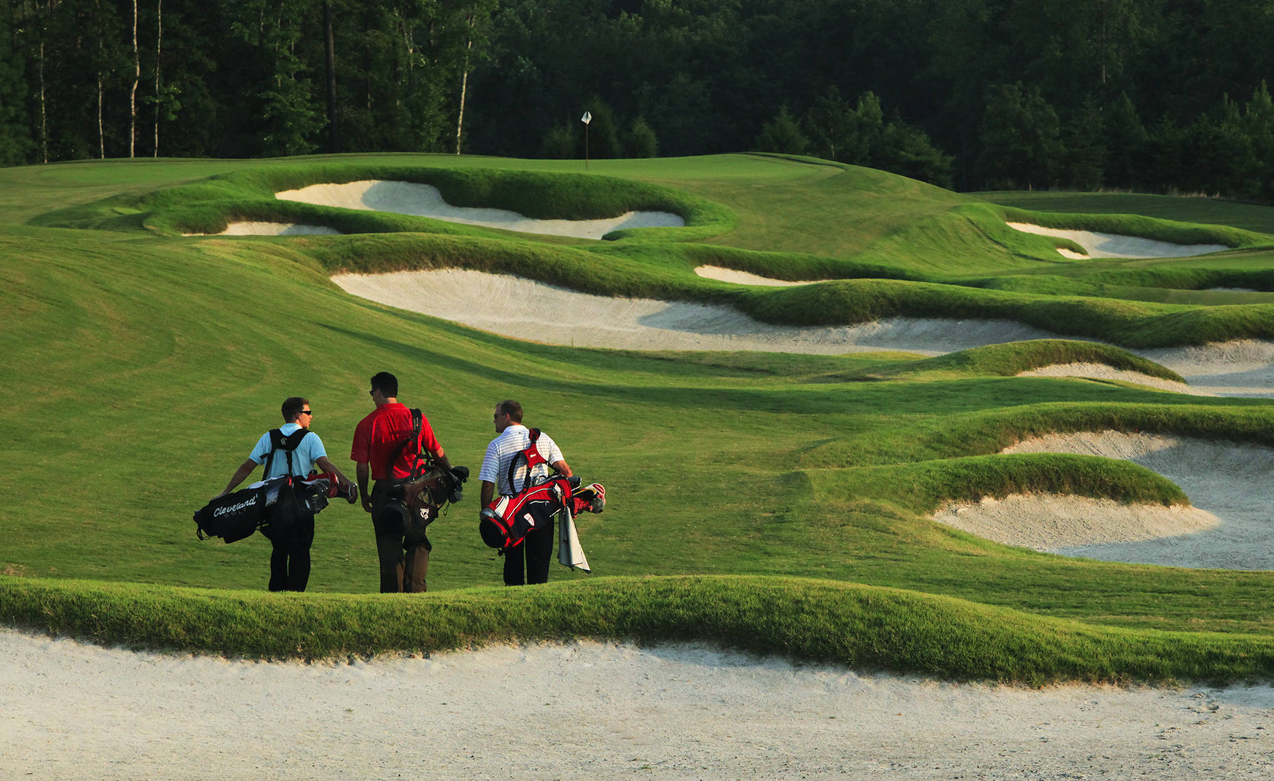The Hasentree Club - Members playing golf