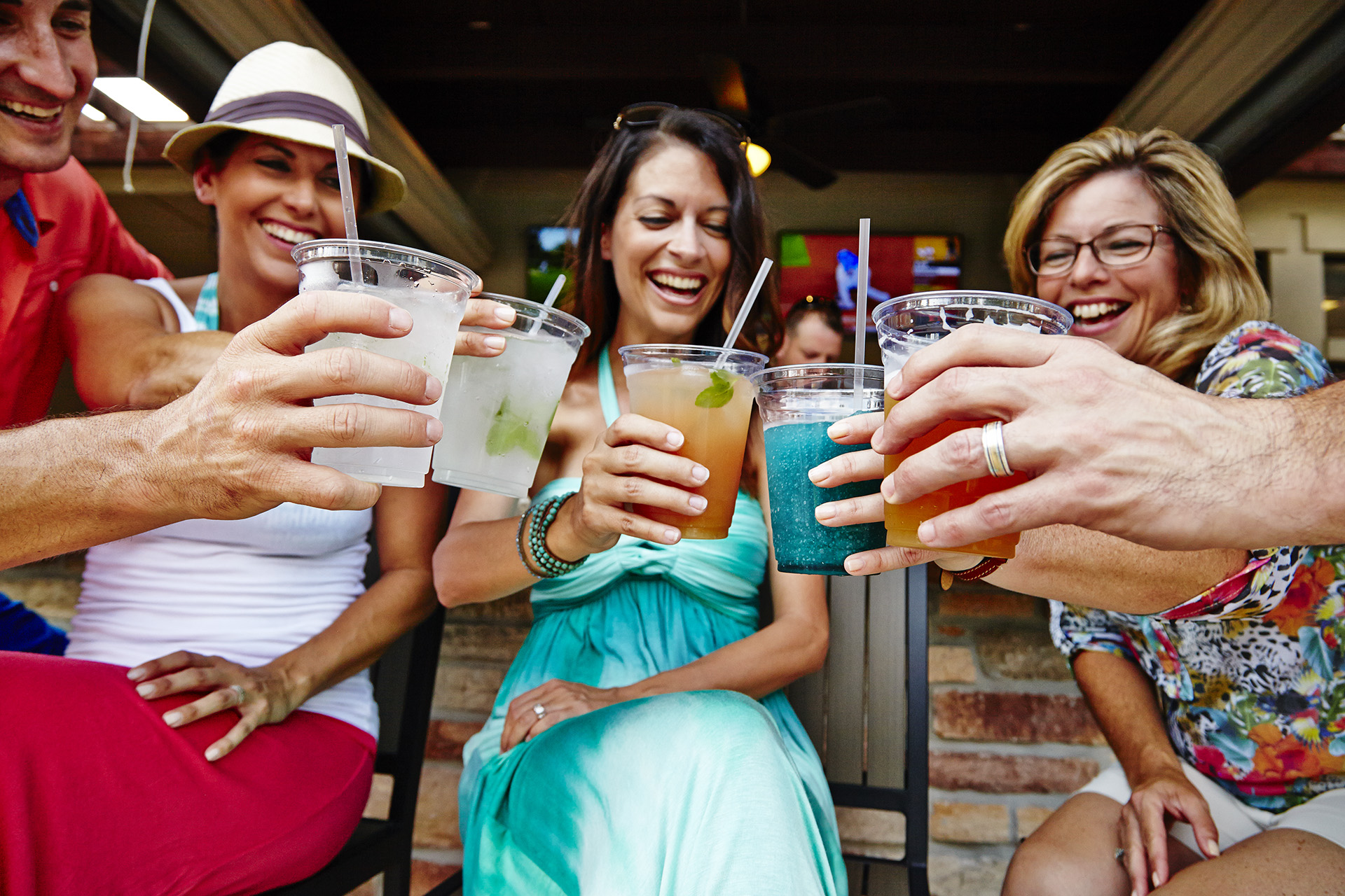 Friends enjoying their membership at Woodlands Country Club